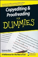 فرآورده های پروژه تشریح و غلط گیری برای DummiesCopyediting and Proofreading for Dummies